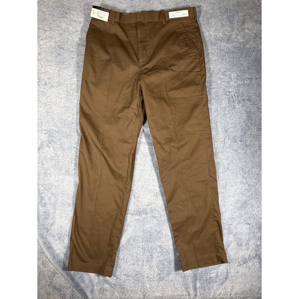Twinhill UPS Mens Brown Work Uniform Pants Trousers 38 4LNG 300-0038-201 New